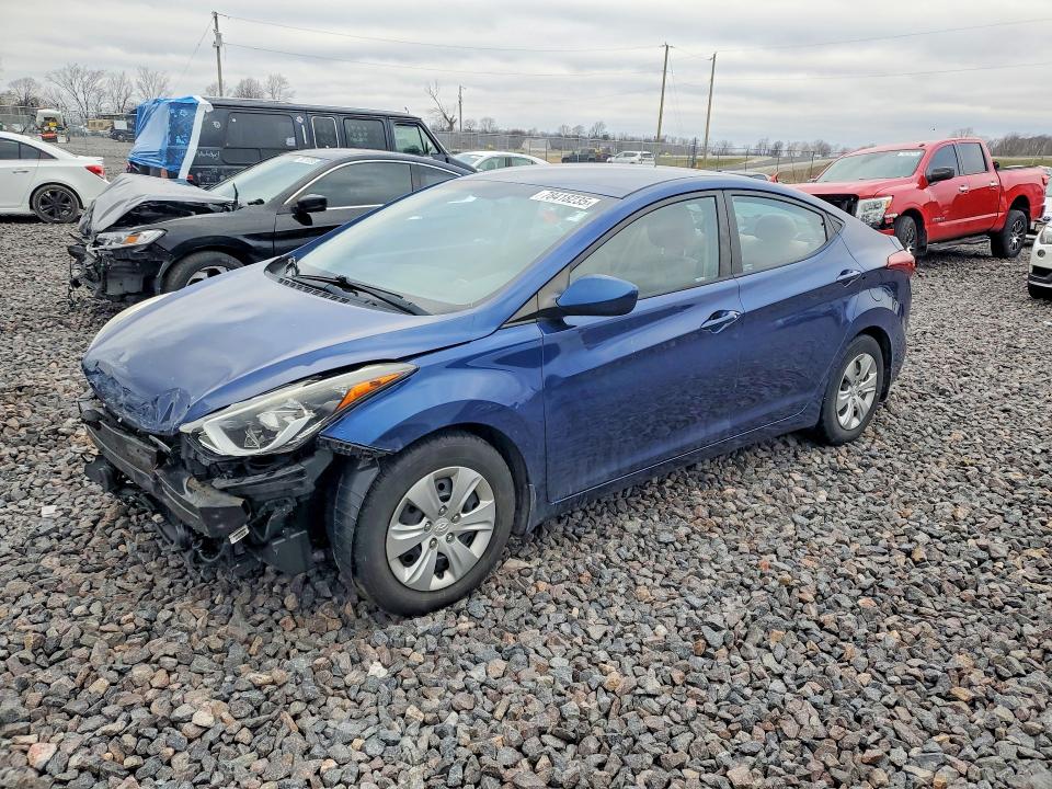 Photo 1 from auction – 2016 HYUNDAI ELANTRA with VIN 5NPDH4AE7GH793354