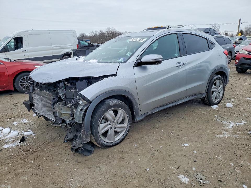 HONDA HR-V EX 2019 with VIN 3CZRU6H58KM726973 - Photo from auction