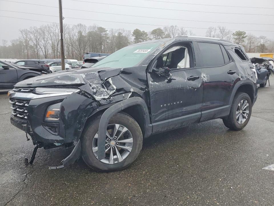 CHEVROLET EQUINOX 2025 with VIN 3GNAXHEG4SL319189 - Photo from auction