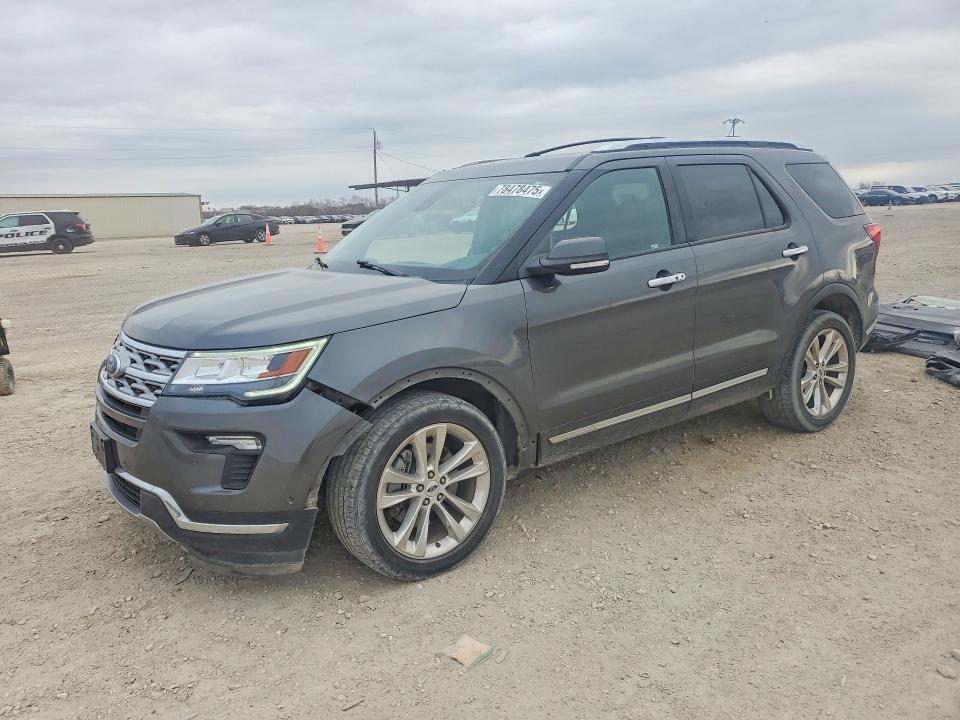 FORD EXPLORER 2018 with VIN 1FM5K7F89JGB04223 - Photo from auction