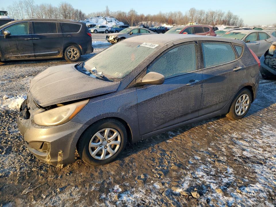 HYUNDAI ACCENT GLS 2013 with VIN KMHCT5AEXDU088089 - Photo from auction