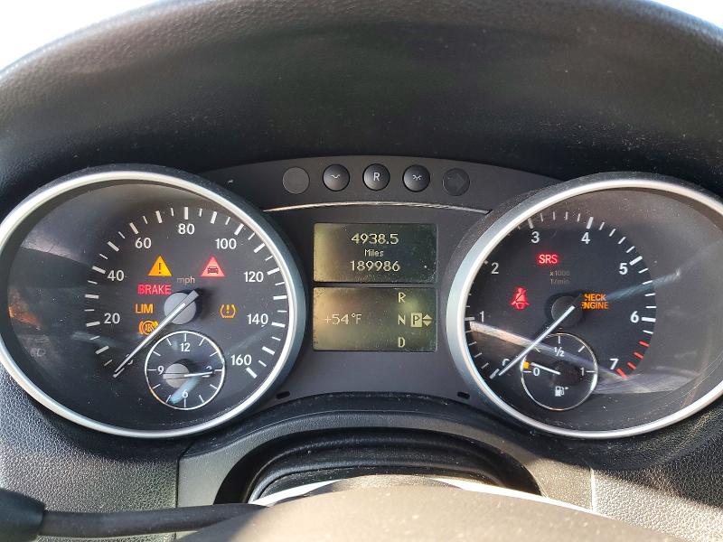 Photo 9 from auction – 2008 MERCEDES-BENZ ML with VIN 4JGBB86E28A298086