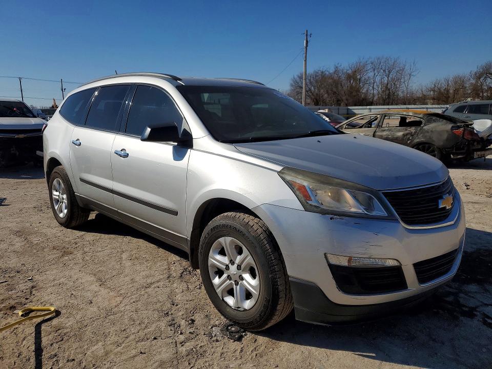 Photo 4 from auction – 2015 CHEVROLET TRAVERSE with VIN 1GNKRFED3FJ380281