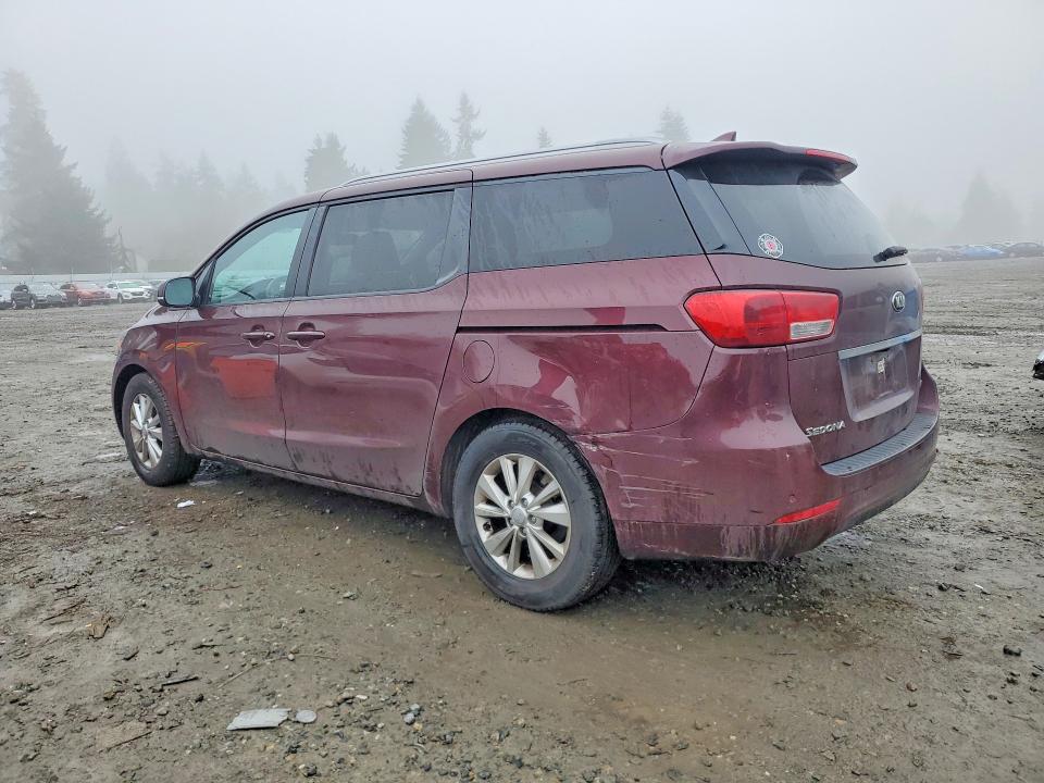 Photo 2 from auction – 2016 KIA SEDONA LX with VIN KNDMB5C19G6121310