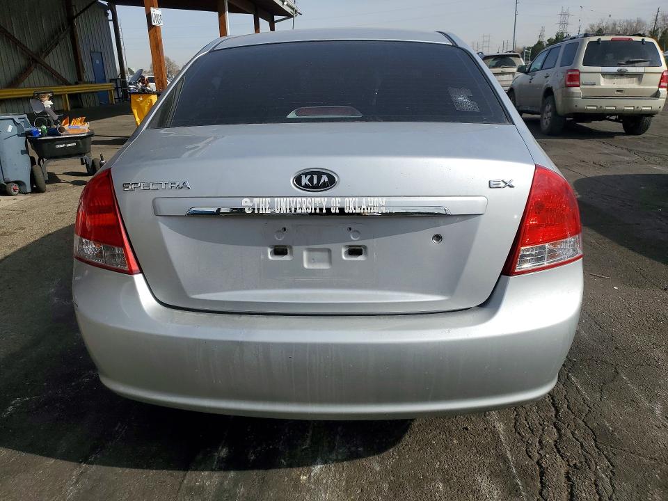 Photo 6 from auction – 2009 KIA SPECTRA EX with VIN KNAFE221395658633