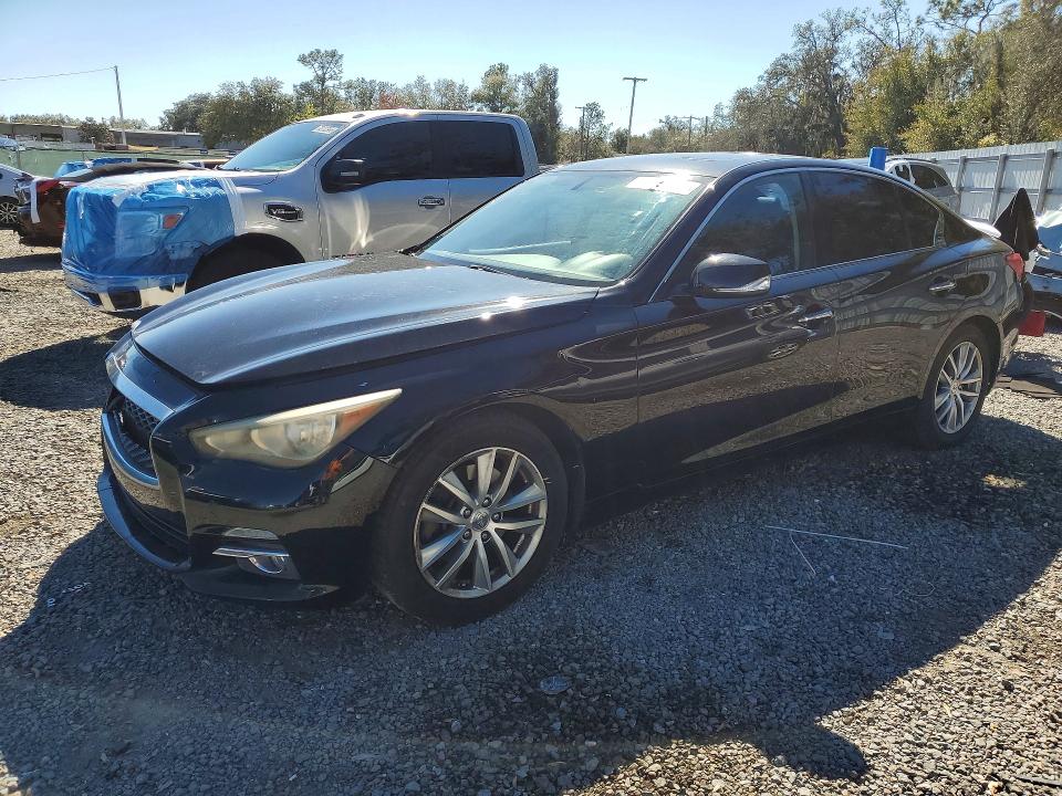INFINITI Q50 2015 with VIN JN1BV7AP8FM352780 - Photo from auction