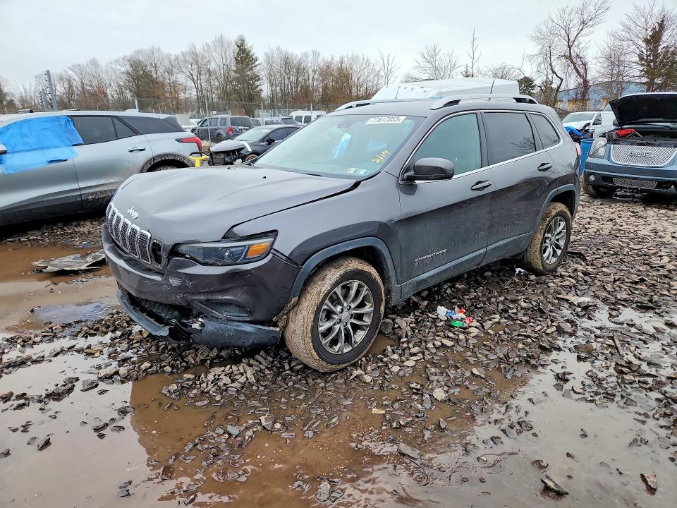 JEEP CHEROKEE 2021 with VIN 1C4PJMMXXMD149038 - Photo from auction
