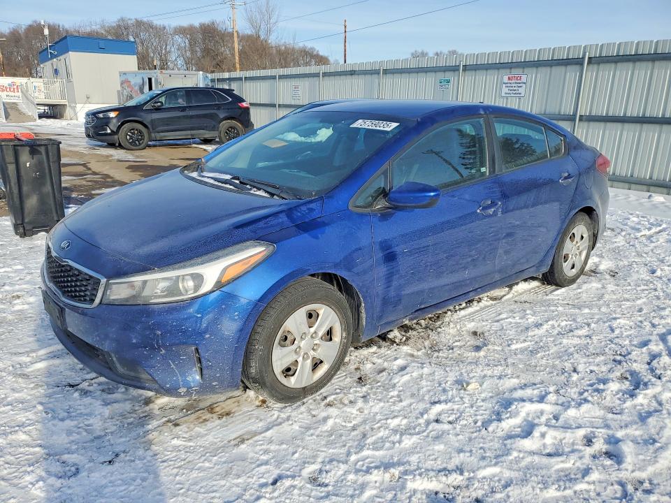 KIA FORTE 2018 with VIN 3KPFK4A72JE236049 - Photo from auction