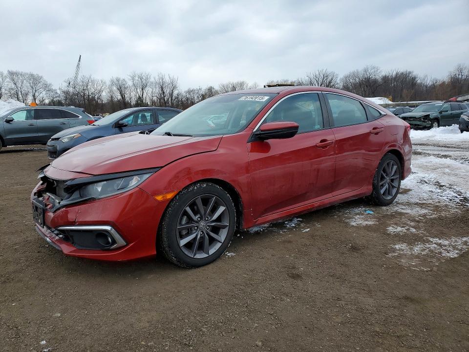 HONDA CIVIC 2020 with VIN 19XFC1F34LE205986 - Photo from auction