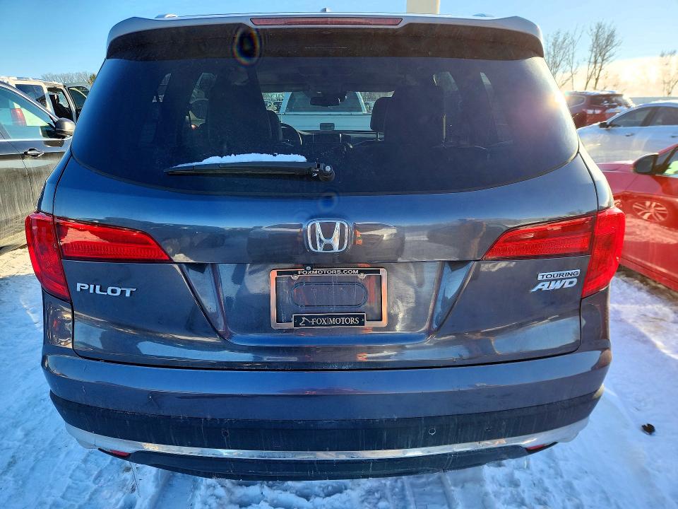 Photo 6 from auction – 2016 HONDA PILOT TOUR with VIN 5FNYF6H95GB068510