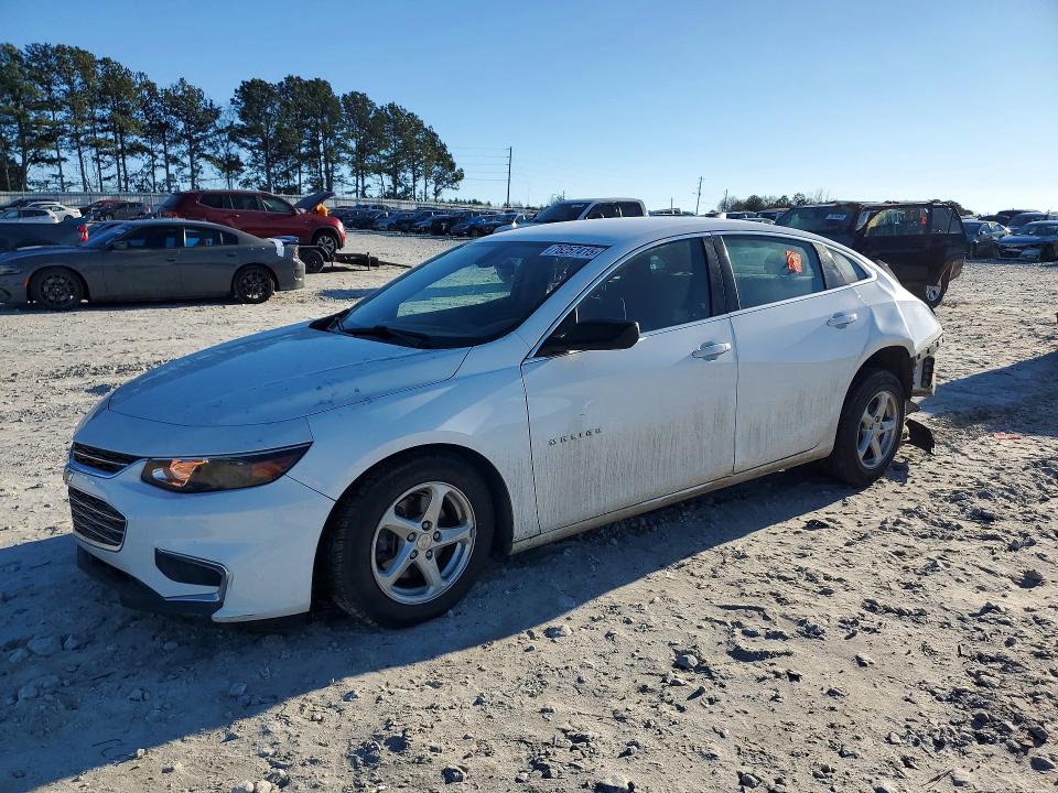 CHEVROLET MALIBU 2018 with VIN 1G1ZB5ST9JF213249 - Photo from auction
