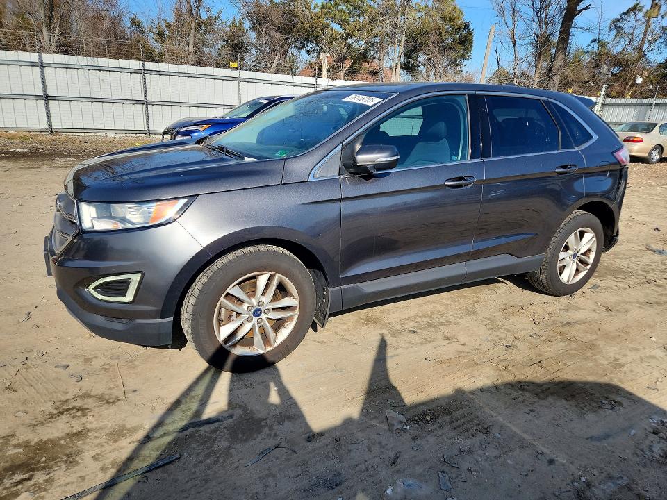 FORD EDGE SEL 2015 with VIN 2FMTK4J95FBB82499 - Photo from auction