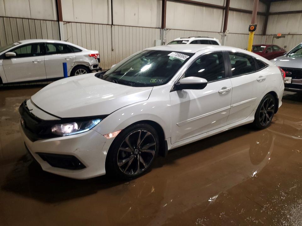 HONDA CIVIC SPOR 2021 with VIN 2HGFC2F8XMH532689 - Photo from auction