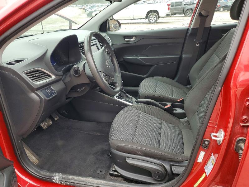 Photo 7 from auction – 2022 HYUNDAI ACCENT with VIN 3KPC24A64NE162178
