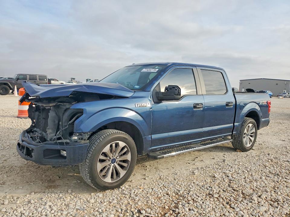 FORD F150 2018 with VIN 1FTEW1CP8JKC12041 - Photo from auction