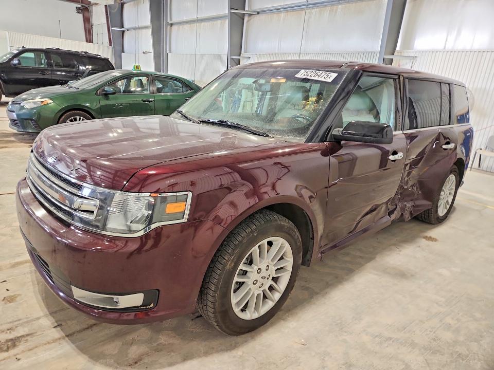 FORD FLEX SEL 2018 with VIN 2FMGK5C80JBA16816 - Photo from auction