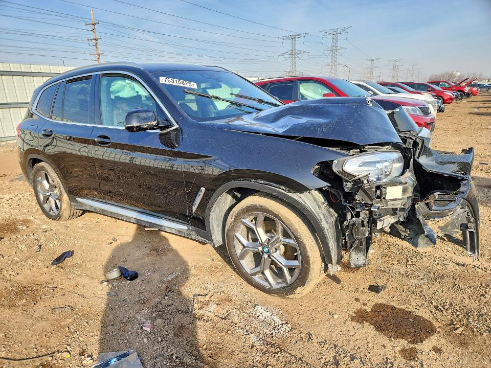 Photo 4 from auction – 2020 BMW X3 XDRIVE3 with VIN 5UXTY5C07LLT37409