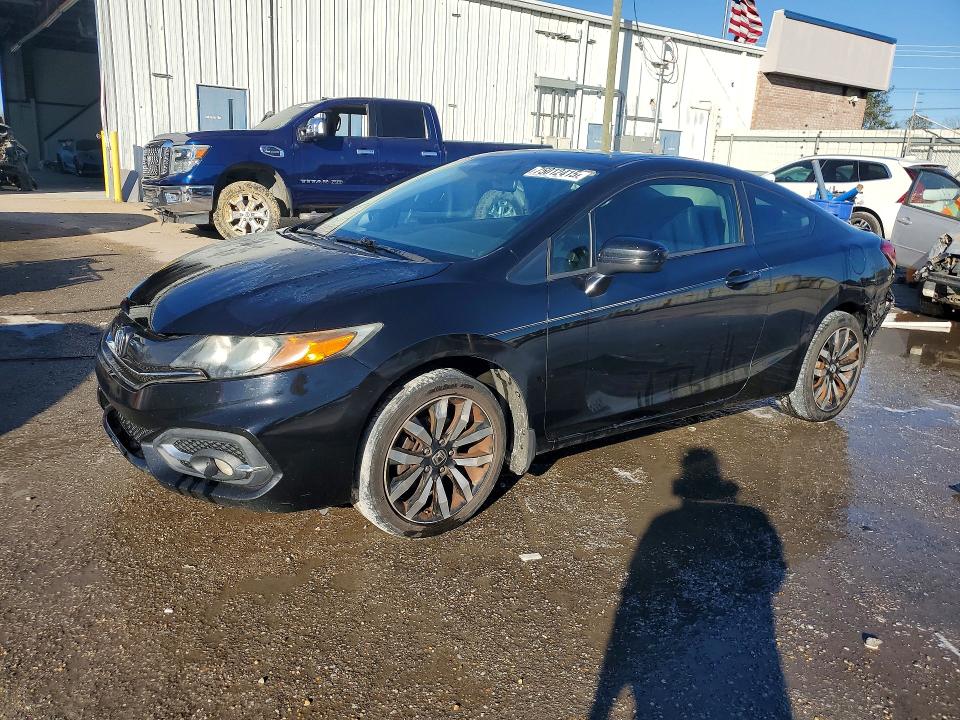 HONDA CIVIC EXL 2014 with VIN 2HGFG3B00EH522670 - Photo from auction