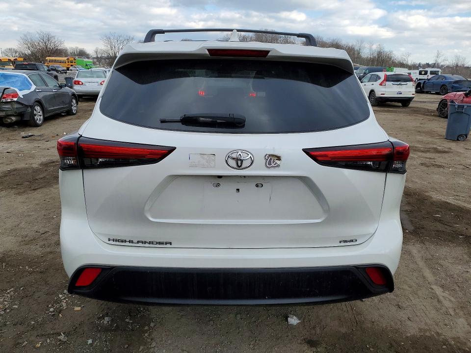 Photo 6 from auction – 2020 TOYOTA HIGHLANDER with VIN 5TDCZRBH9LS002132