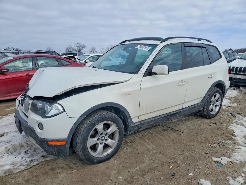 BMW X3 3.0SI 2007 with VIN WBXPC93477WF25353 - Photo from auction