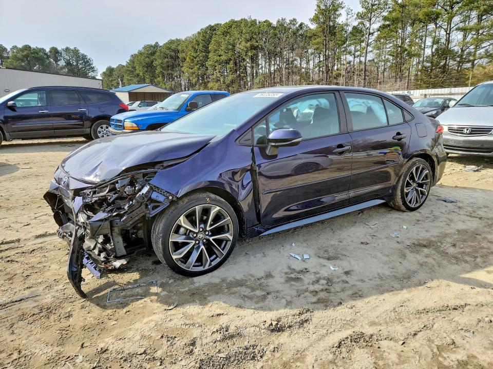 TOYOTA COROLLA 2021 with VIN 5YFP4MCEXMP074846 - Photo from auction