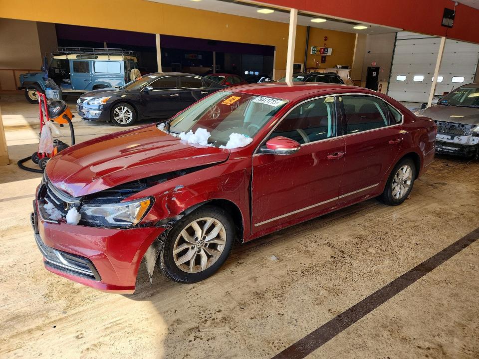 VOLKSWAGEN PASSAT 2016 with VIN 1VWAT7A34GC041329 - Photo from auction
