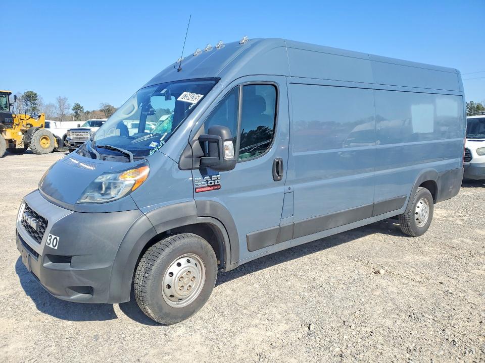 RAM PROMASTER 2021 with VIN 3C6FRVJG4ME503432 - Photo from auction