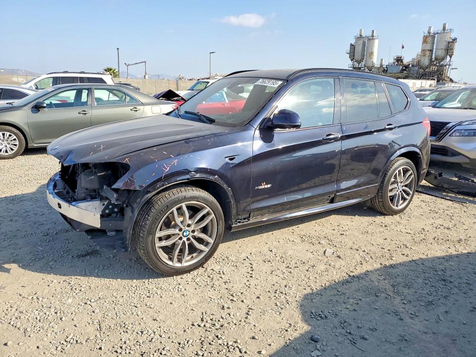 BMW X3 2017 with VIN 5UXWX9C38H0W79476 - Photo from auction