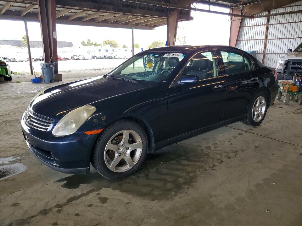 INFINITY G35 2004 with VIN JNKCV51E24M103407 - Photo from auction