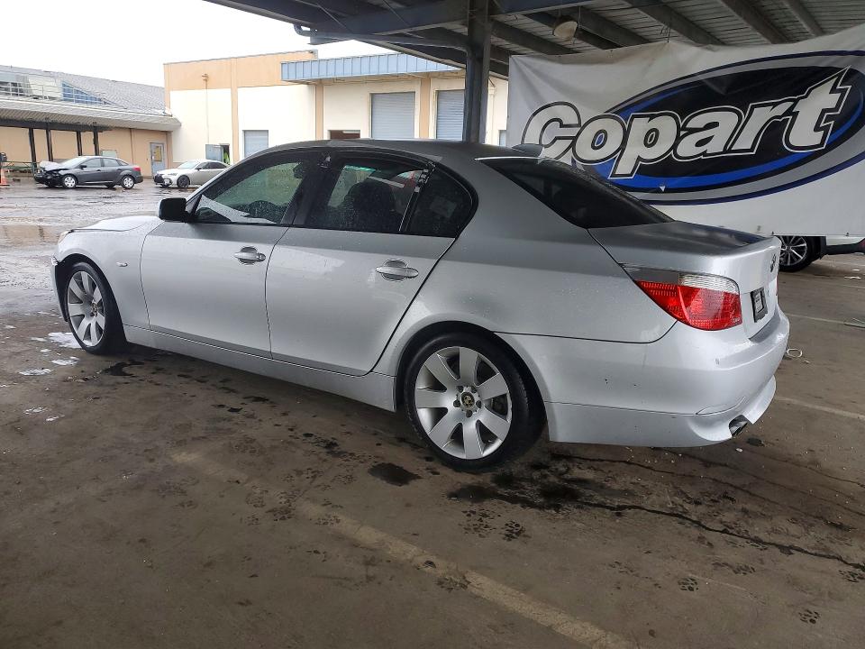 Photo 2 from auction – 2007 BMW 530 I with VIN WBANE73547CM51476