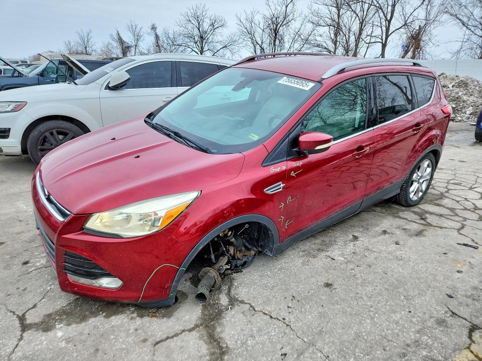 FORD ESCAPE 2014 with VIN 1FMCU9J96EUC24145 - Photo from auction