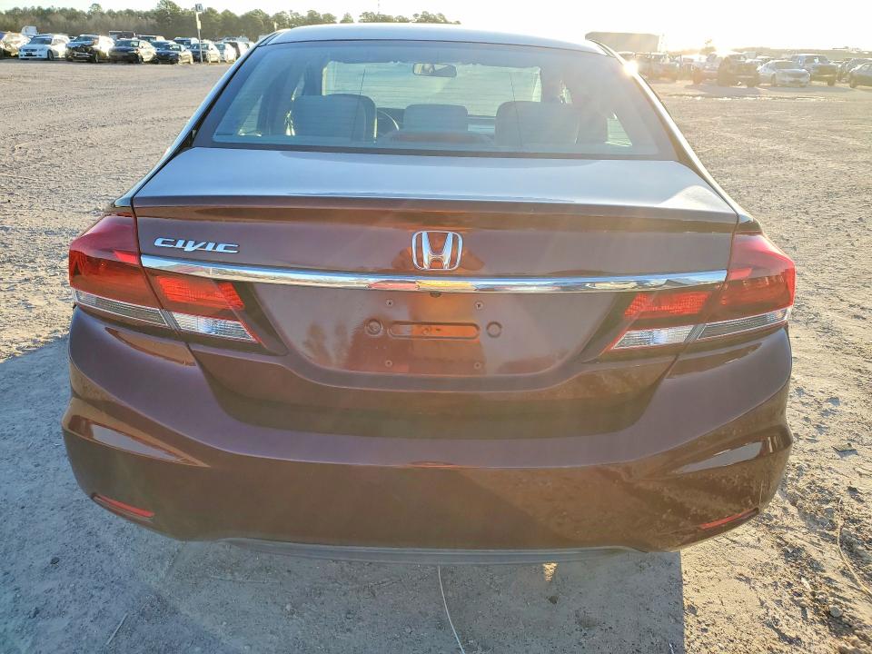 Photo 6 from auction – 2013 HONDA CIVIC with VIN 19XFB2F57DE042326