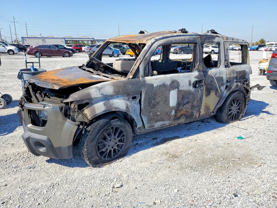 HONDA ELEMENT 2007 with VIN 5J6YH18757L009086 - Photo from auction