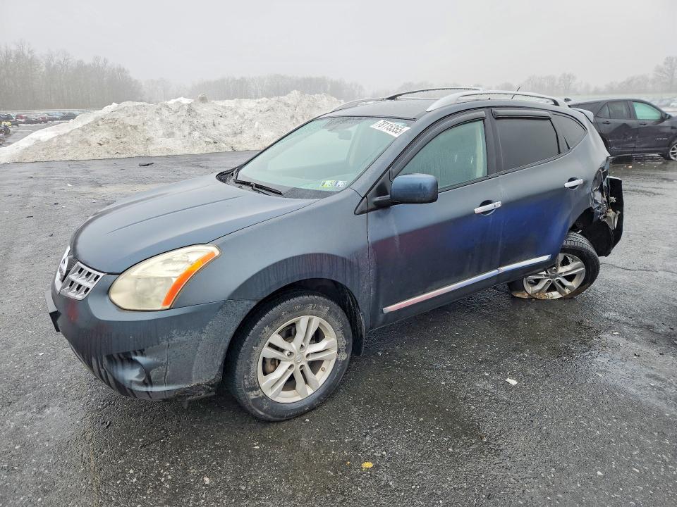 NISSAN ROGUE 2012 with VIN JN8AS5MV7CW415498 - Photo from auction