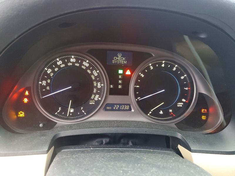 Photo 9 from auction – 2006 LEXUS IS with VIN JTHBK262365011009