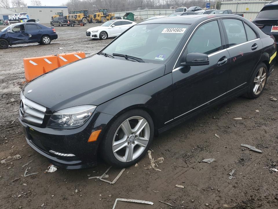 MERCEDES-BENZ C 2011 with VIN WDDGF8BB5BR159014 - Photo from auction