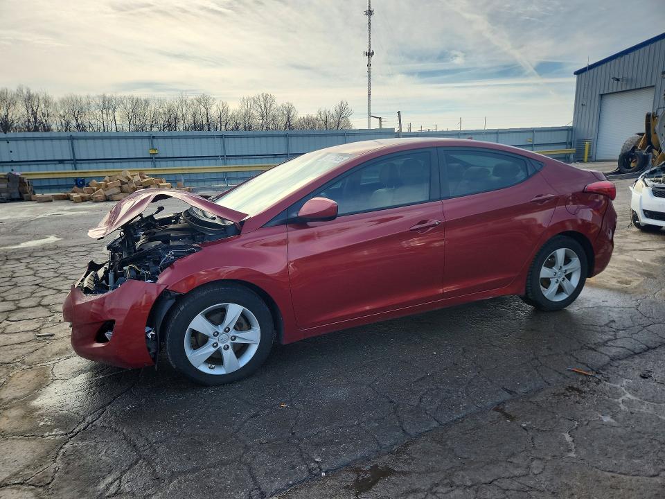 Photo 1 from auction – 2012 HYUNDAI ELANTRA with VIN KMHDH4AE7CU422903