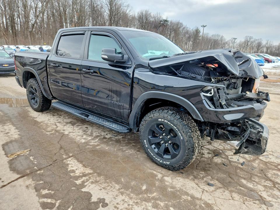 Photo 4 from auction – 2021 RAM 1500 with VIN 1C6SRFLT1MN698092