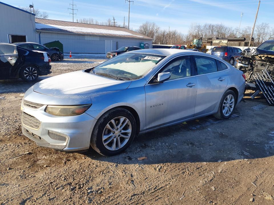 CHEVROLET MALIBU 2018 with VIN 1G1ZD5ST0JF164646 - Photo from auction