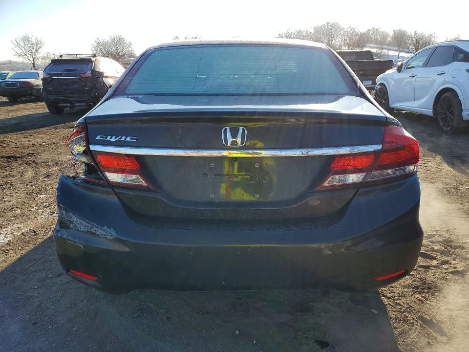 Photo 6 from auction – 2013 HONDA CIVIC LX with VIN 19XFB2F58DE201998