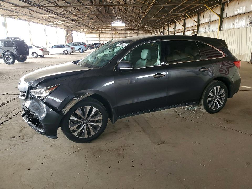 ACURA MDX TECHNO 2016 with VIN 5FRYD4H40GB032236 - Photo from auction