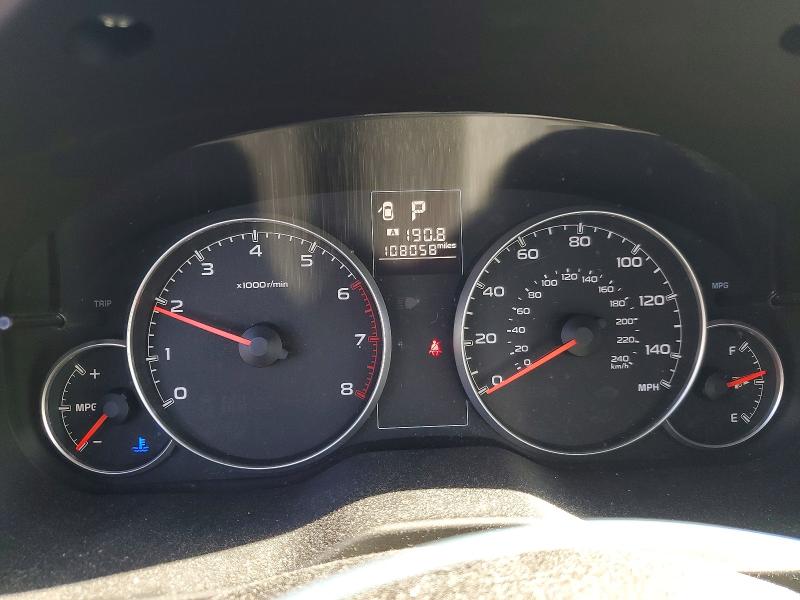 Photo 9 from auction – 2014 SUBARU LEGACY with VIN 4S3BMBC61E3037895