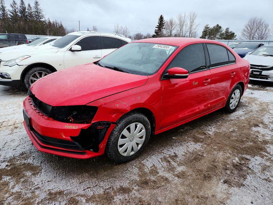 Photo 1 from auction – 2016 VOLKSWAGEN JETTA S with VIN 3VW267AJ0GM281924