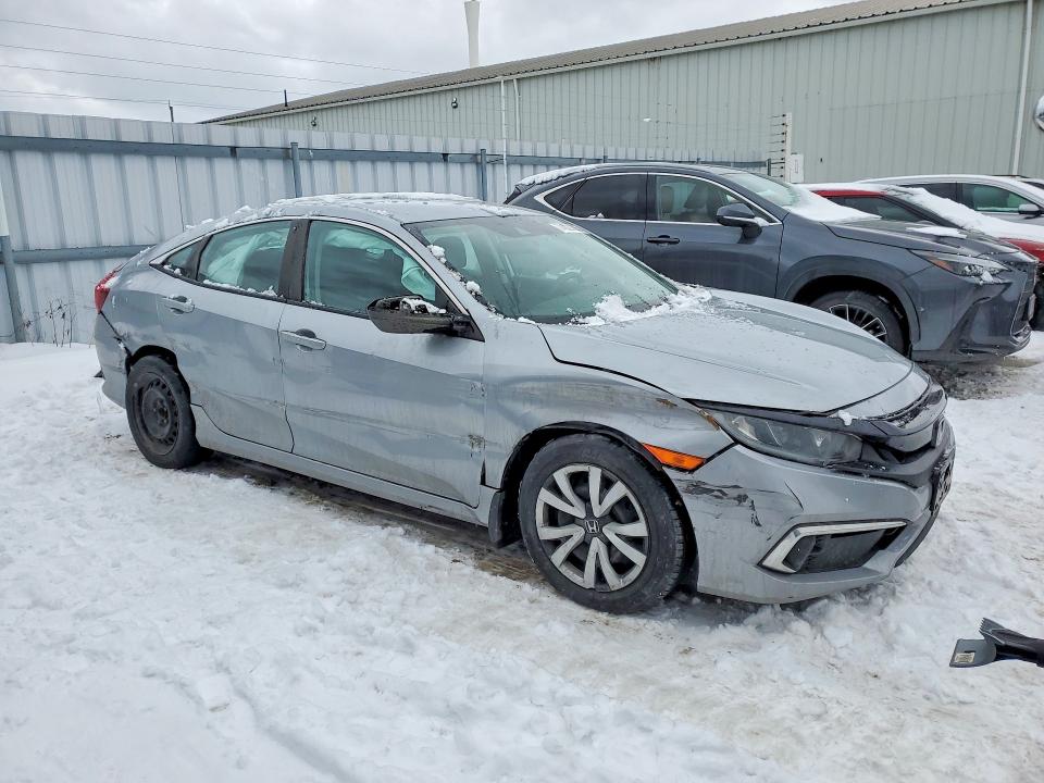 Photo 4 from auction – 2020 HONDA CIVIC LX with VIN 2HGFC2F56LH017340
