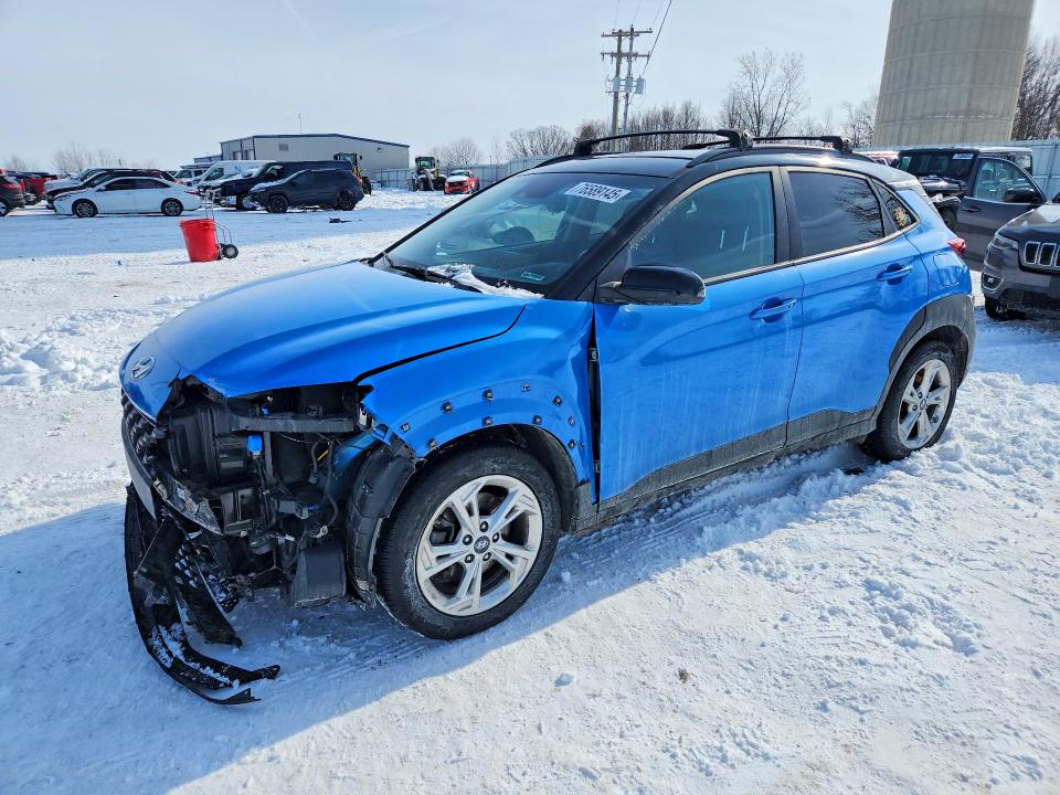 HYUNDAI KONA SEL 2022 with VIN KM8K6CAB4NU757326 - Photo from auction