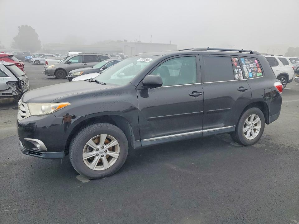 Photo 1 from auction – 2013 TOYOTA HIGHLANDER with VIN 5TDZK3EH1DS125139