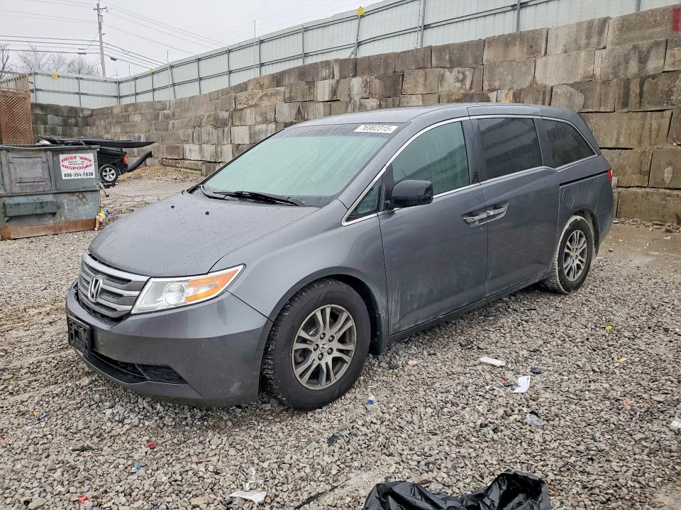 HONDA ODYSSEY 2013 with VIN 5FNRL5H40DB058491 - Photo from auction