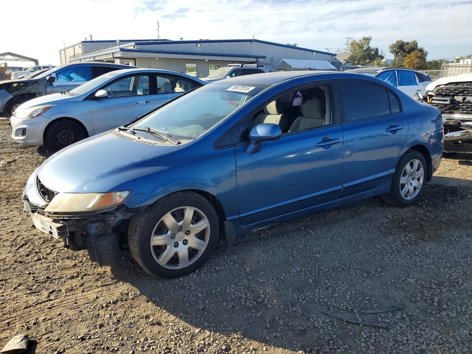 HONDA CIVIC 2010 with VIN 19XFA1F53AE029078 - Photo from auction