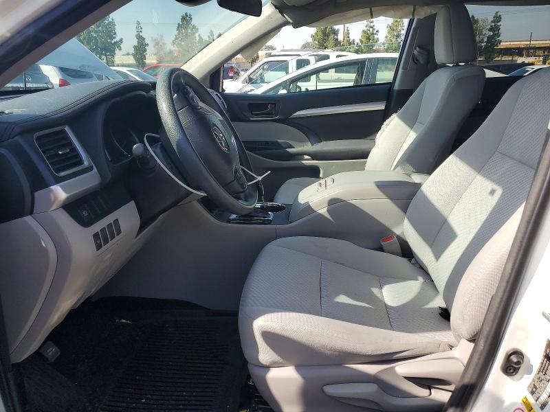 Photo 7 from auction – 2018 TOYOTA HIGHLANDER with VIN 5TDZZRFH6JS239694