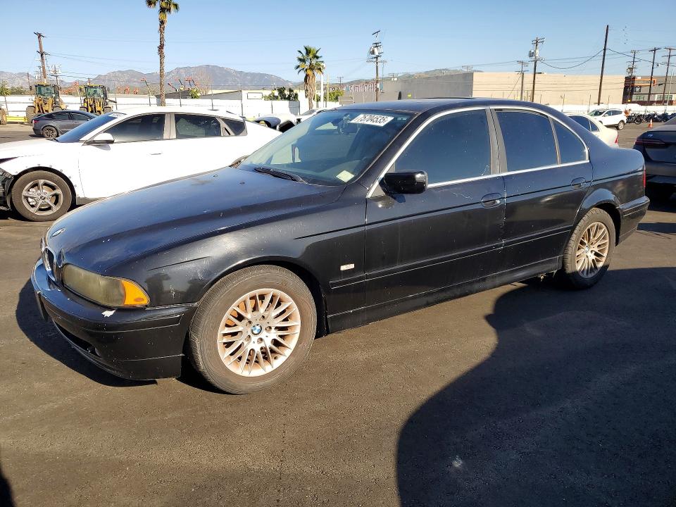 BMW 5 SERIES 2001 with VIN WBADT63481CF09702 - Photo from auction